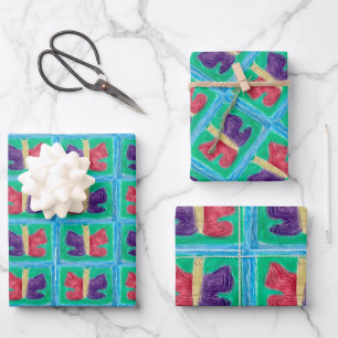 Original Colourful Butterfly   Filter   Wrapping Paper Sheet