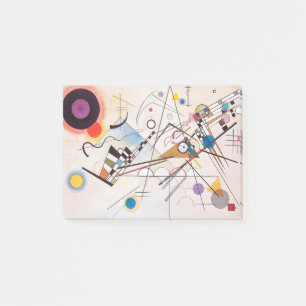Original Composition VIII by Wassily Kandinsky Post-it Notes