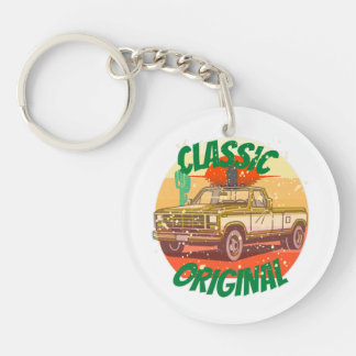 ORIGINAL COOL TRUCK VINTAGE  KEY RING
