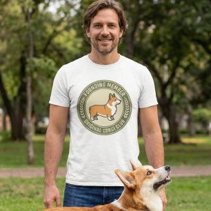 Original Corgi Club Founding Member Funny T-Shirt
