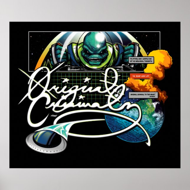 Original Criminalz Alien 01 Poster (Front)