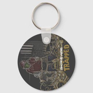 Original Criminalz Snakeyez Trapped Key Ring