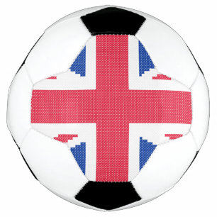 Original cross-stitch design Union Jack Soccer Ball
