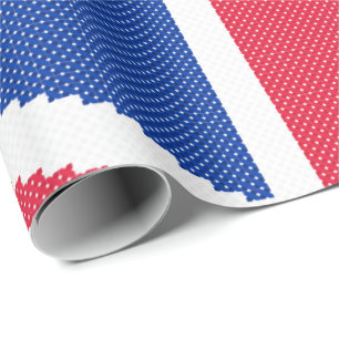 Original cross-stitch design Union Jack Wrapping Paper
