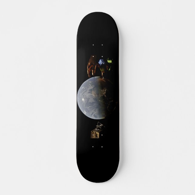 original custom print skateboard # 2 SPACE (Front)