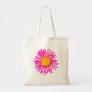 Original cute single PINK FLOWER blossom plant Tote Bag