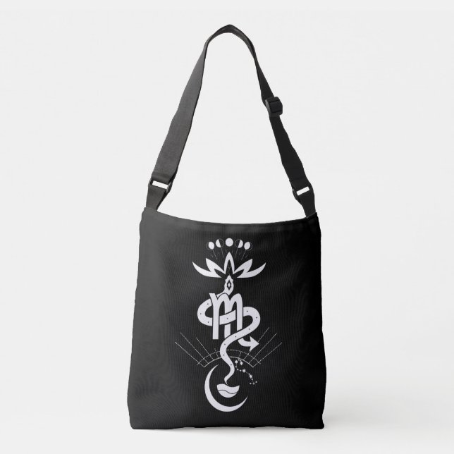 Original design for 2025 Snake printing, Scorpio Crossbody Bag (Front)