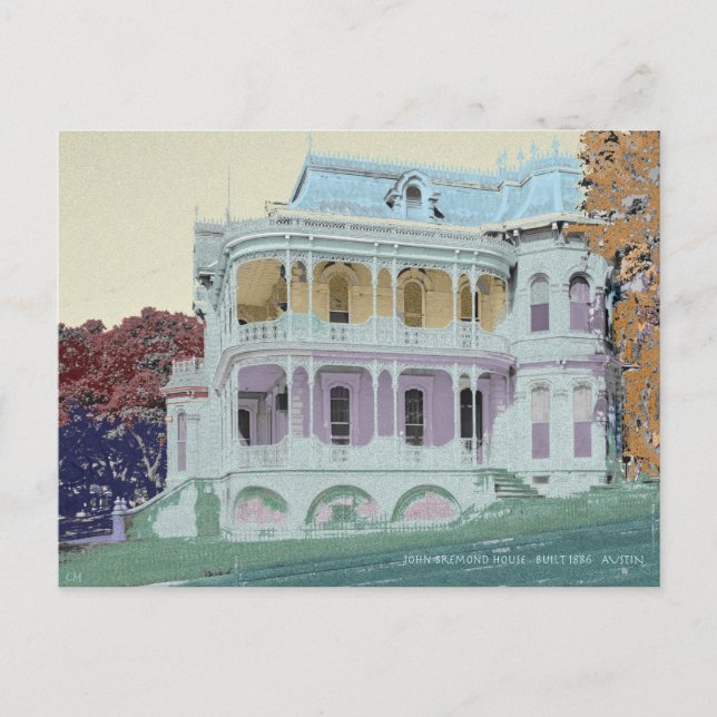 Original Design of Victorian Treasure Postcard (Front)