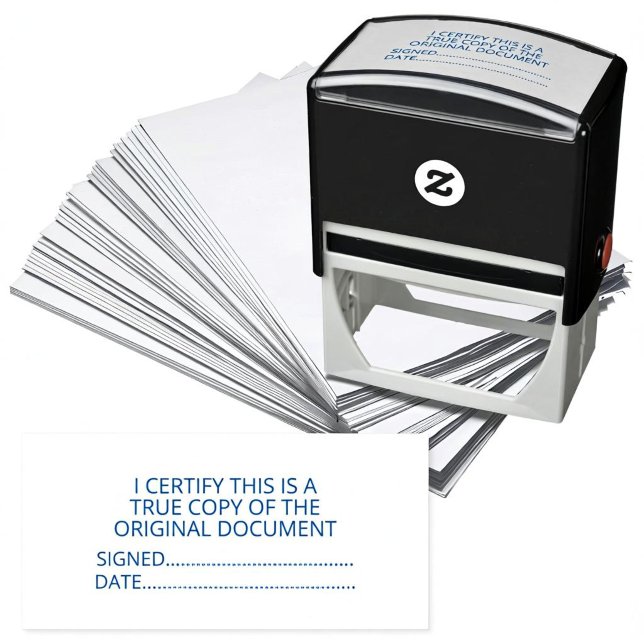 Original Document Custom Self-Inking Stamp (Self-Inking Business Stamps)