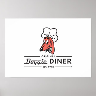 Original DOGGIE DINER Poster