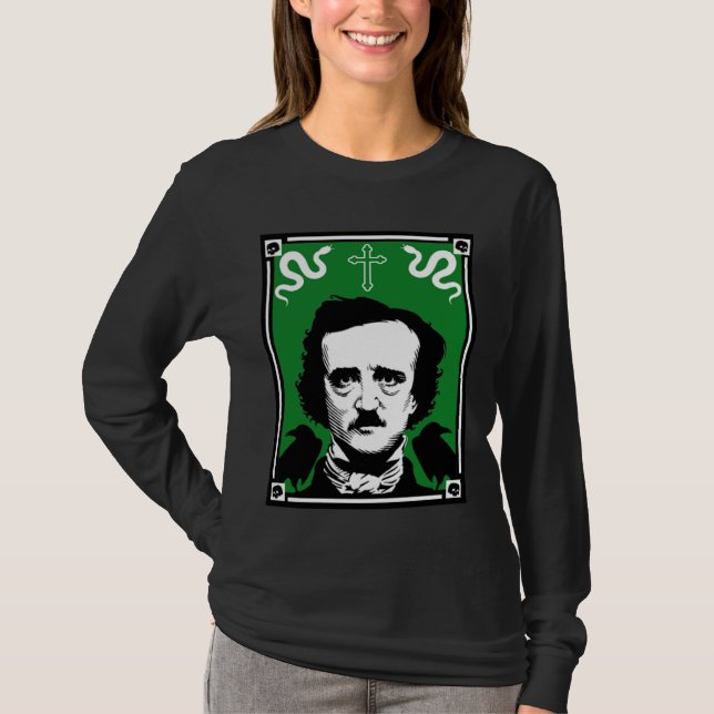Original Edgar Allan Poe Sweatshirt T-Shirt (Front)