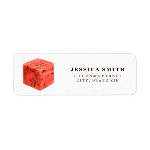 Original Fresh Sweet Red Watermelon Food Cube