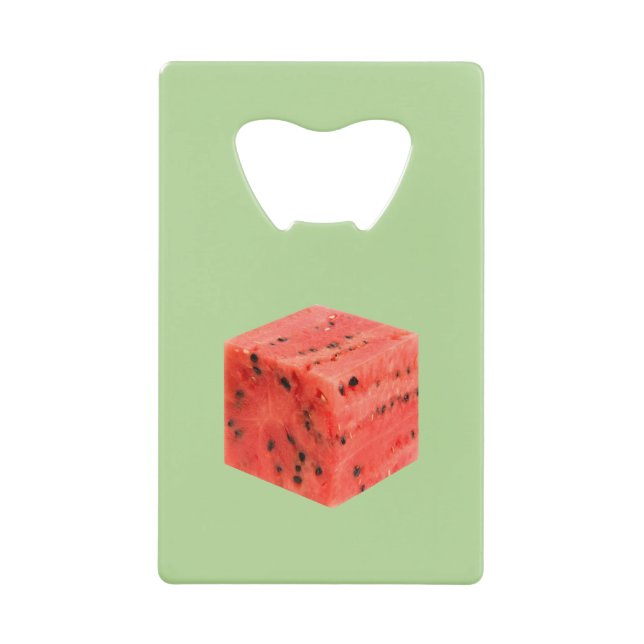Original Fresh Sweet Red Watermelon Food Cube (Front)