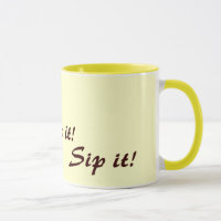original fun tea drinking slogan