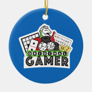original gamer ceramic tree decoration