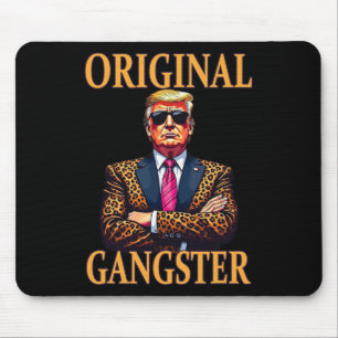 Original Gangster Funny Trump Stylish Pop Art Trum Mouse Pad
