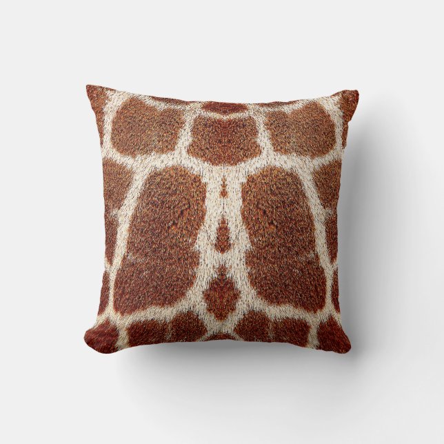 Original giraffe fur cushion (Front)