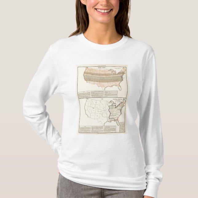 Original grants of 1776 settled area T-Shirt (Front)