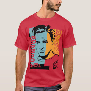 Original Graphic Design Portrait of Marlon Brando T-Shirt