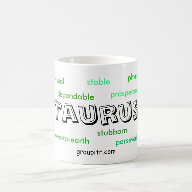 Original Groupitr Taurus Mug (Center)