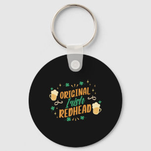 Original Irish Redhead Birthday Ireland St. Patric Key Ring