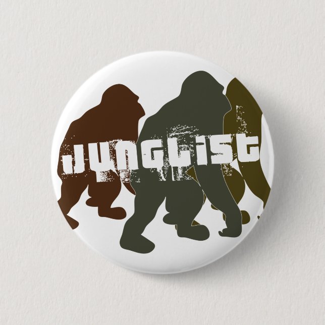Original Junglist 6 Cm Round Badge (Front)