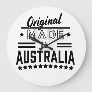 Original made in Australia Large Clock