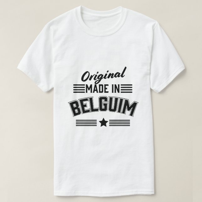 Original made in Belgium T-Shirt (Design Front)