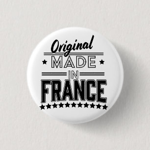 Original made in France logo 3 Cm Round Badge