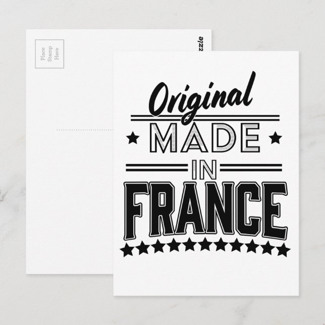 Original made in France logo Postcard (Front/Back)
