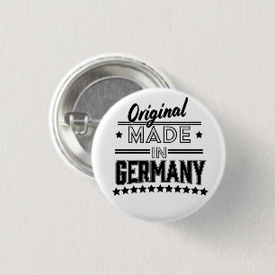 Original made in Germany 3 Cm Round Badge
