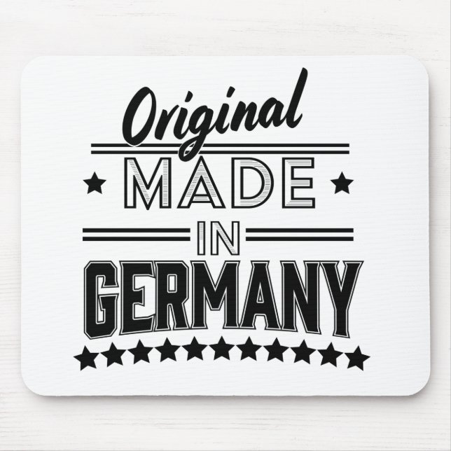 Original made in Germany Mouse Pad (Front)