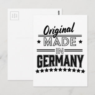 Original made in Germany Postcard