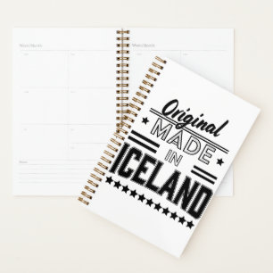 Original made in Iceland Planner
