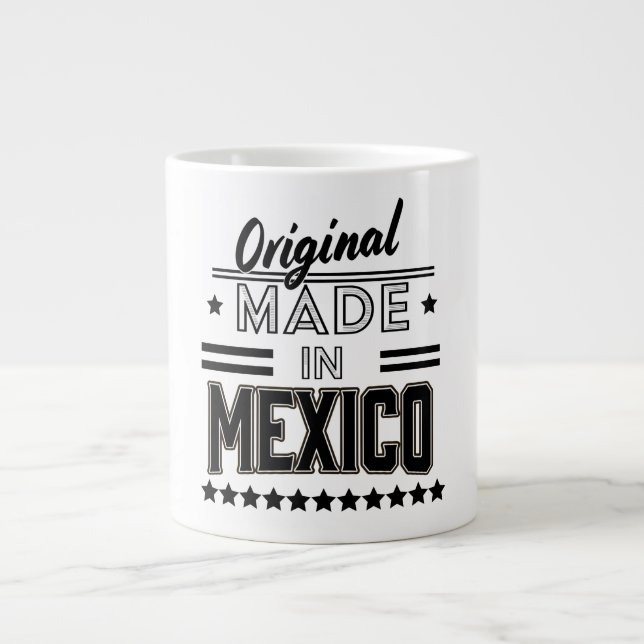 Original made in Mexico Large Coffee Mug (Front)