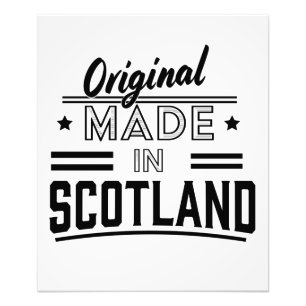 Original Made in Scotland retro logo Photo Print