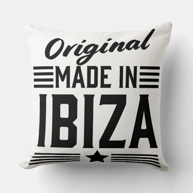 Original made in South Africa Throw Pillow (Front)