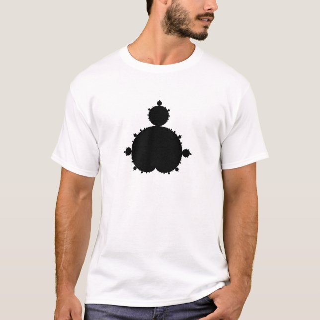 Original Mandelbrot Set 01 - Fractal T-shirt (Front)