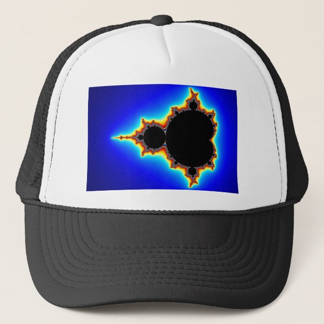 Original Mandelbrot Set 03 - Fractal Trucker Hat (Front)