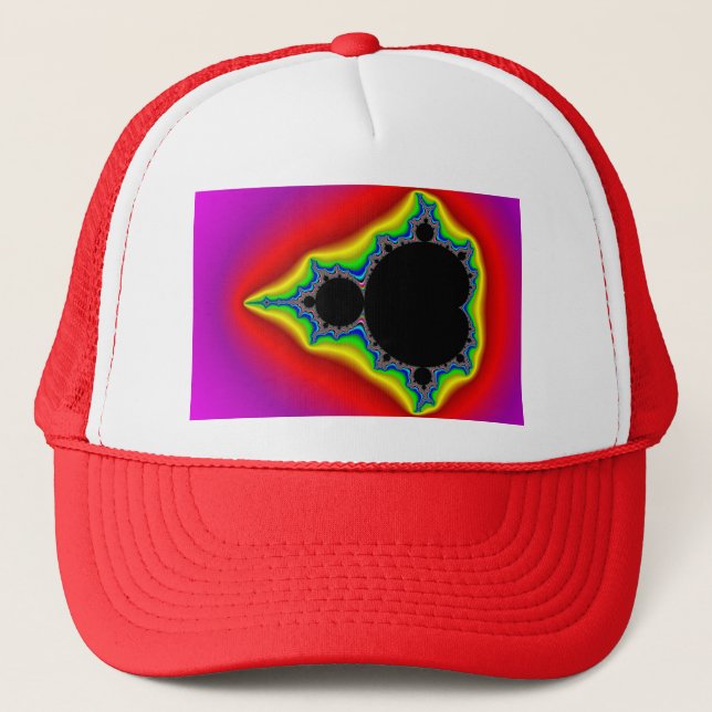 Original Mandelbrot Set 04 - Fractal Trucker Hat (Front)