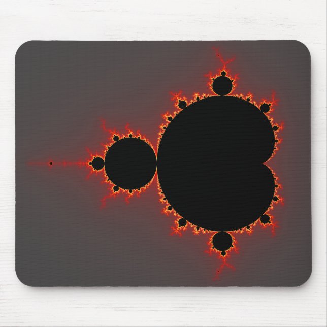Original Mandelbrot Set - Fractal Mouse Pad (Front)