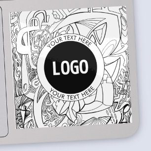 Original Modern Line Artwork & Your Logo