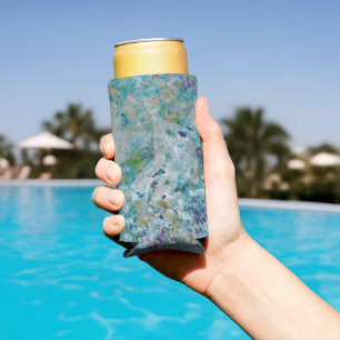 Original Modern One Of A Kind Abstract Art Design Seltzer Can Cooler