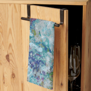 Original Modern One Of A Kind Abstract Art Design Tea Towel