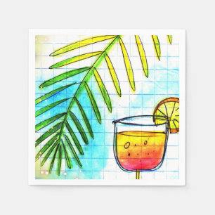 Original napkins for restaurant bar