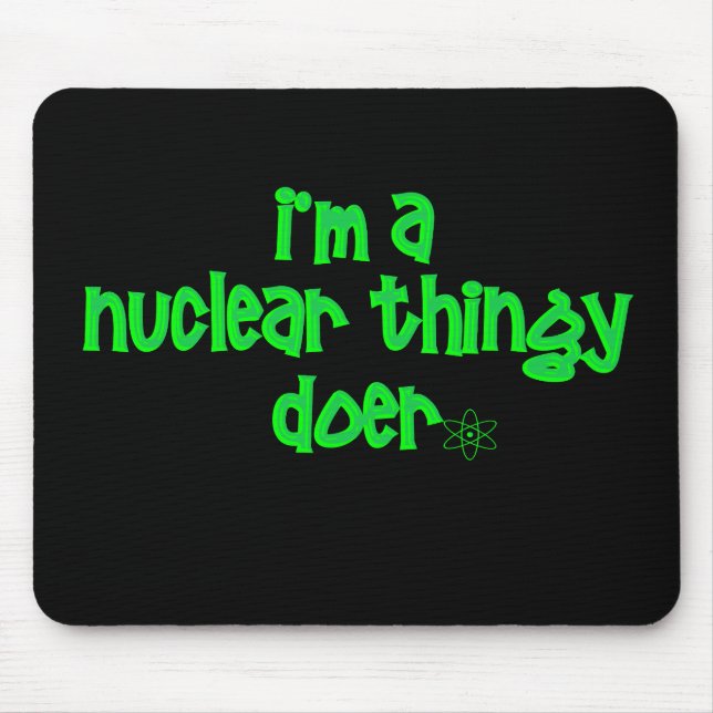 Original Nuclear Design Mouse Pad (Front)