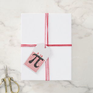 Original number pi day mathematical symbol gift tags