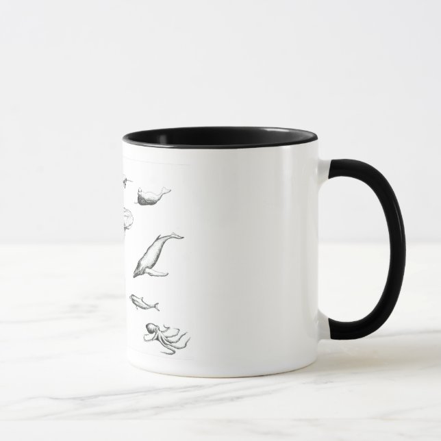Original Ocean design Mug (Right)