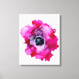 Original Pink Peony--customisable== Canvas Print