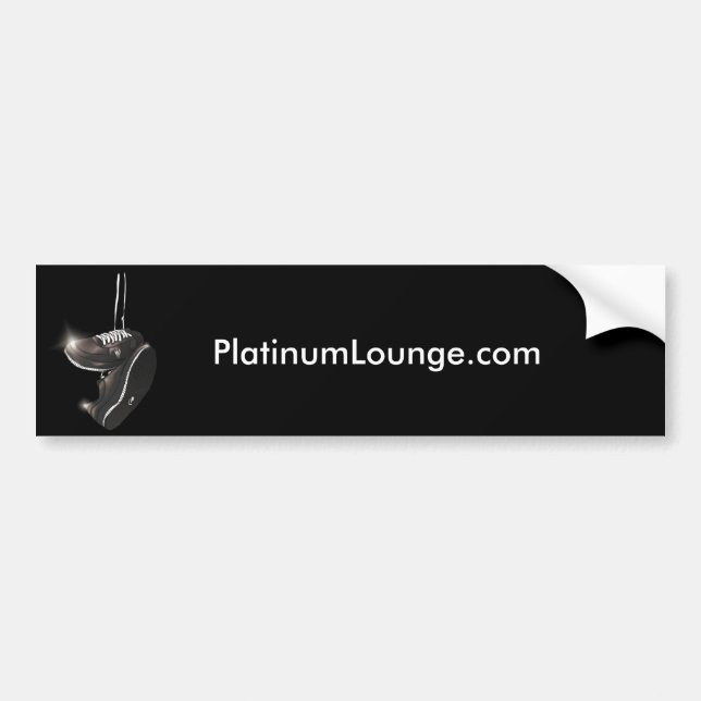 Original PL shoes Bumper-sticker! Bumper Sticker (Front)